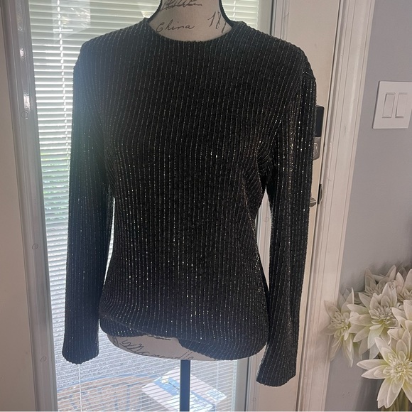 Carolyne Roehme Elizabeth Arden Vintage 80’s Beaded Wool Sweater | Size M - Picture 2 of 11